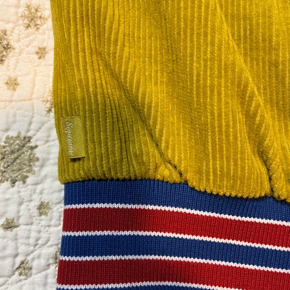 NWT Supreme Old English Corduroy Varsity Jacket size S - Picture 8 of 8